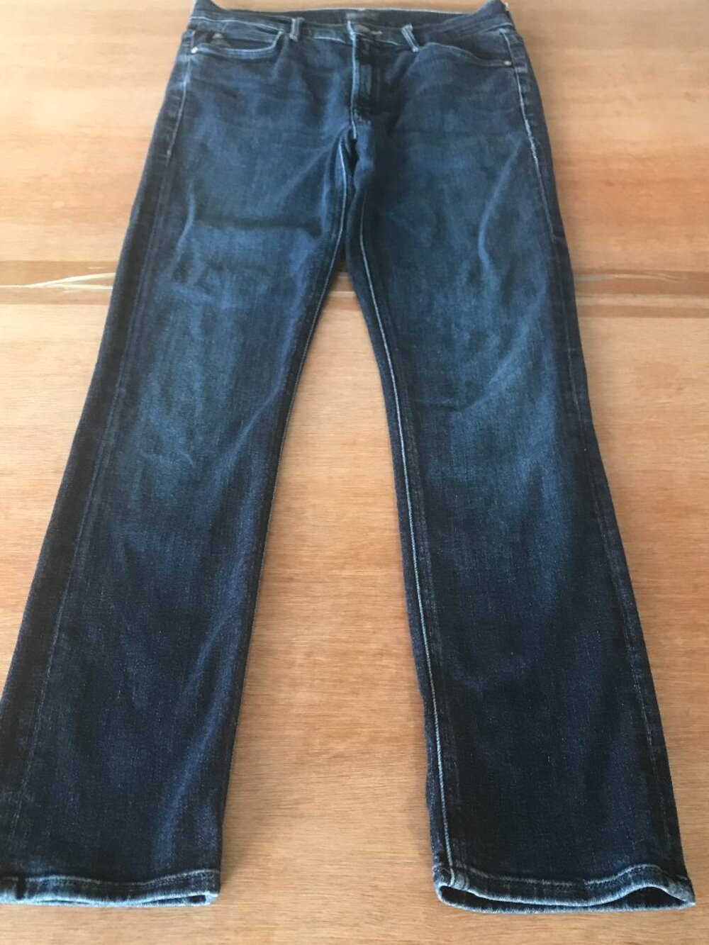 Mother Dazzler Ankle Jeans Women 26 Blue Mid Rise Dark Wash Sculpting Stretch